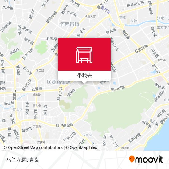 马兰花园地图