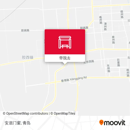 安居门窗地图