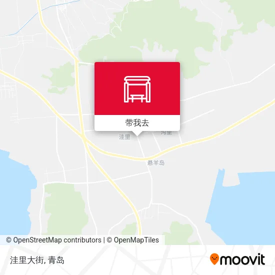 洼里大街地图