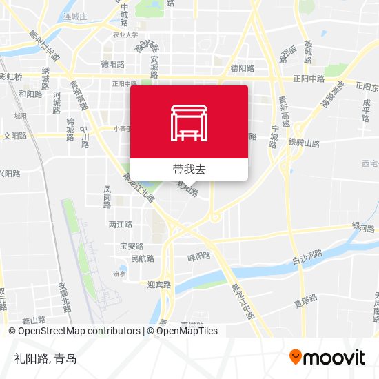 礼阳路地图