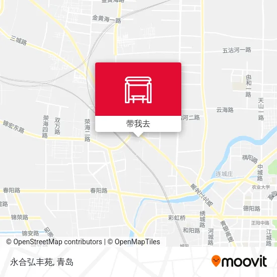 永合弘丰苑地图