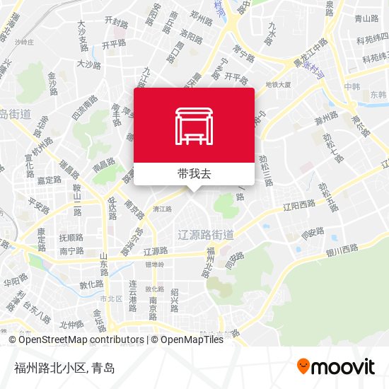 福州路北小区地图