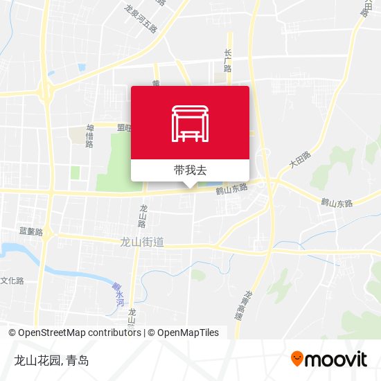 龙山花园地图