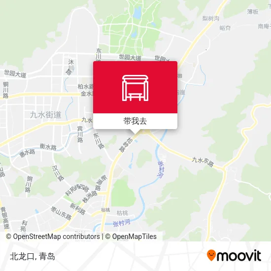 北龙口地图
