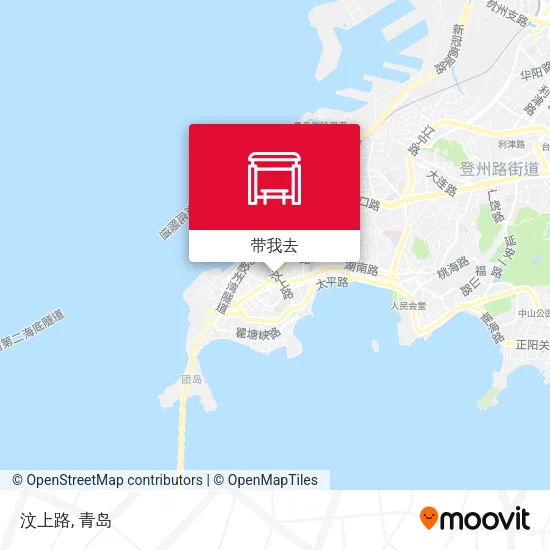 汶上路地图