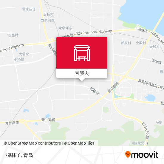 柳林子地图