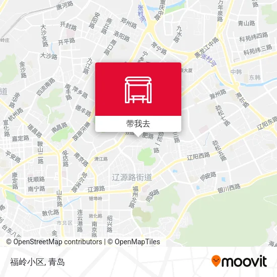 福岭小区地图