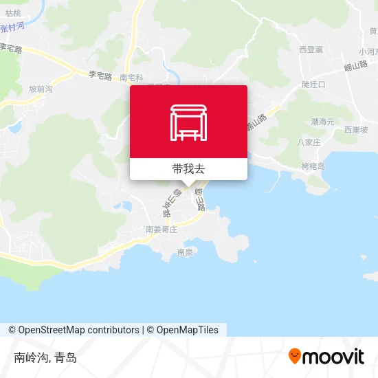 南岭沟地图