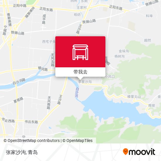 张家沙沟地图