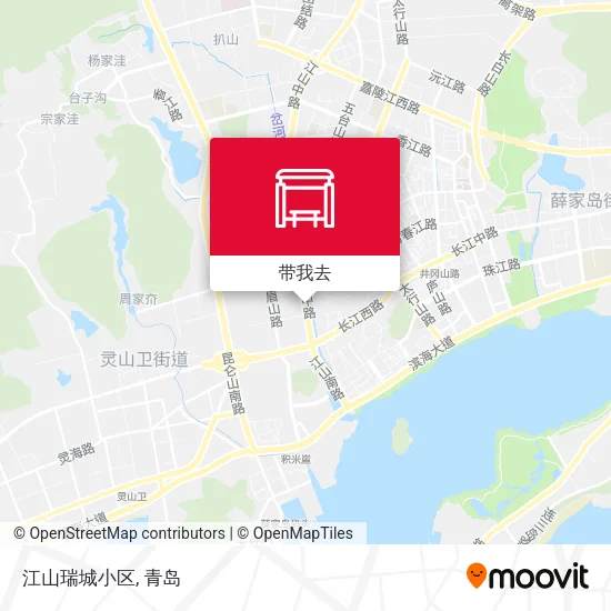 江山瑞城小区地图