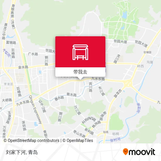 刘家下河地图