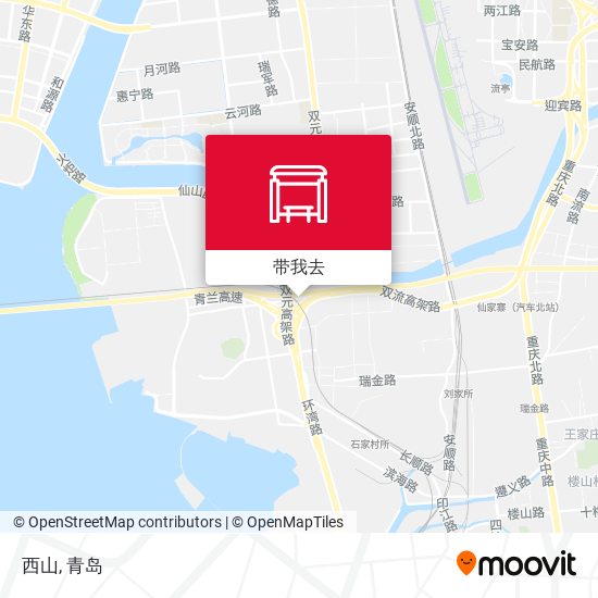 西山地图
