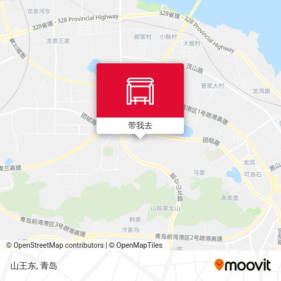 山王东地图