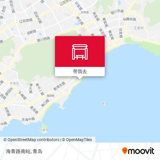 海青路南站地图