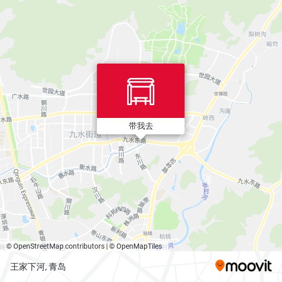 王家下河地图