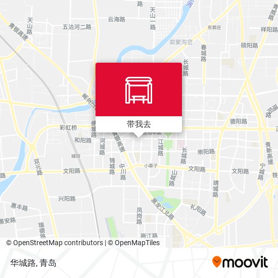 华城路地图