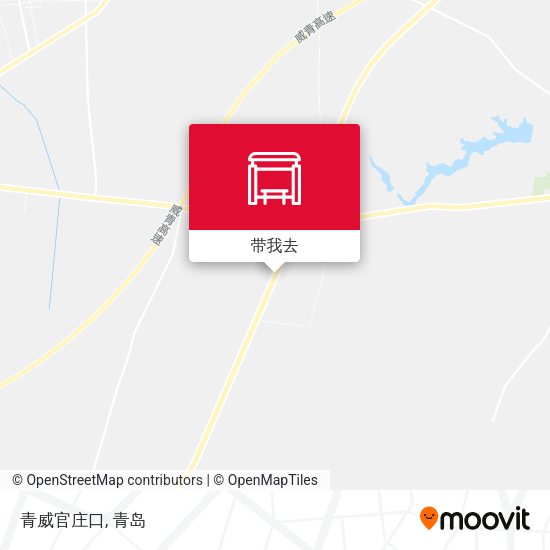 青威官庄口地图
