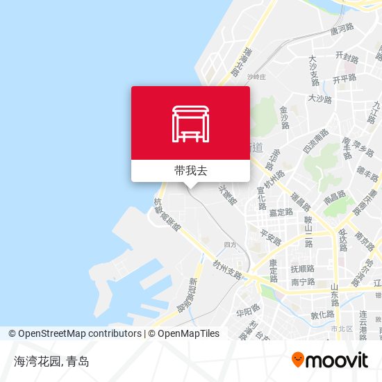 海湾花园地图