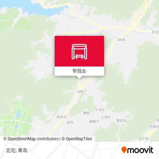 北宅地图