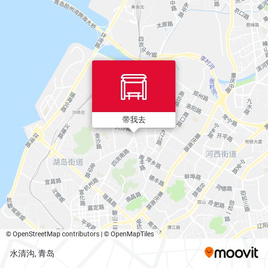 水清沟地图