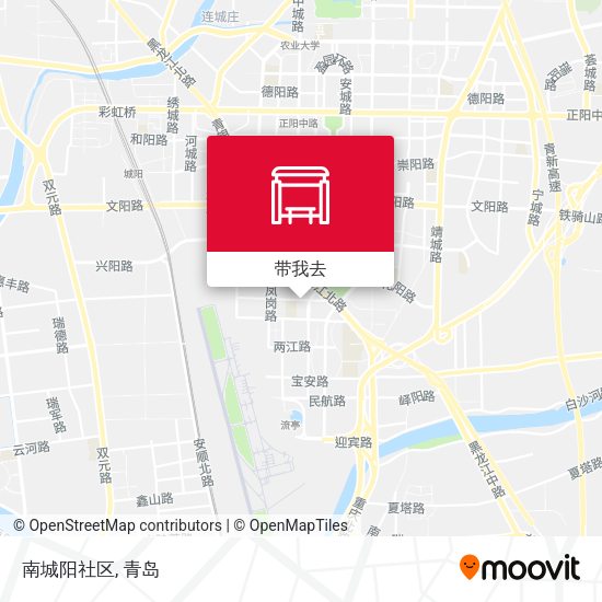南城阳社区地图