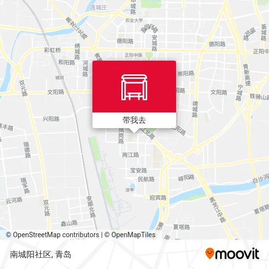 南城阳社区地图