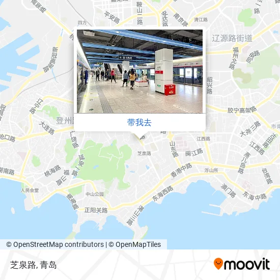 芝泉路地图