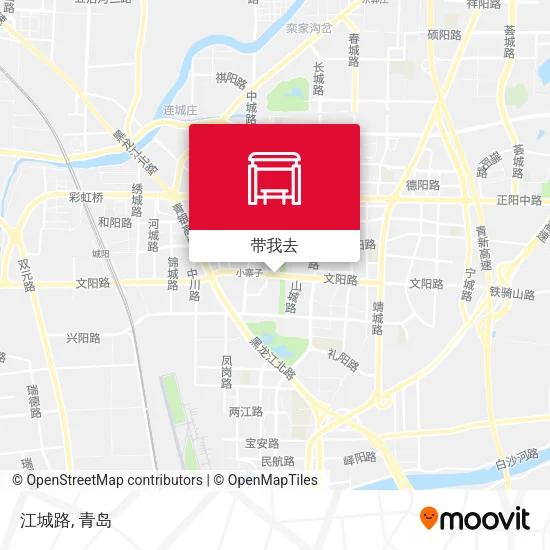 江城路地图