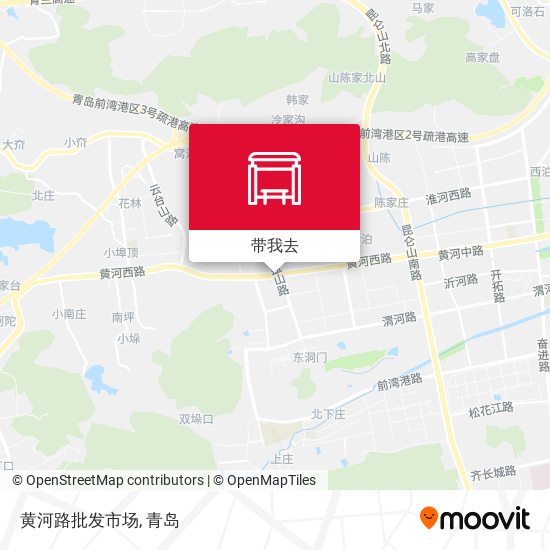 黄河路批发市场地图