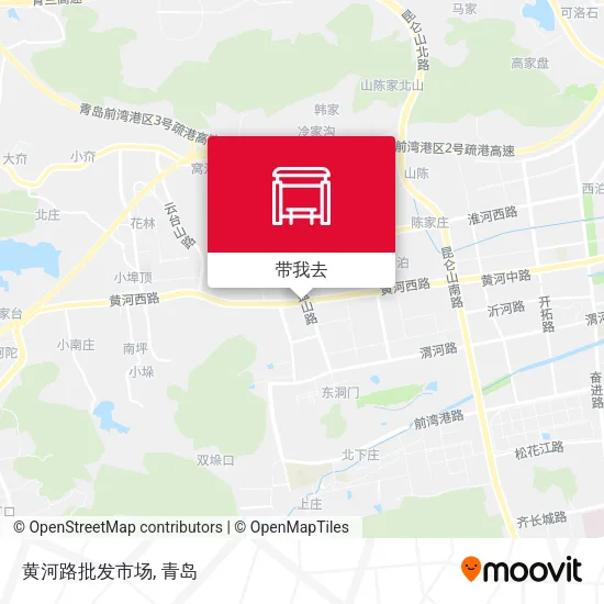 黄河路批发市场地图