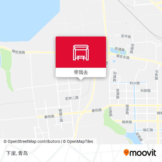 下崖地图