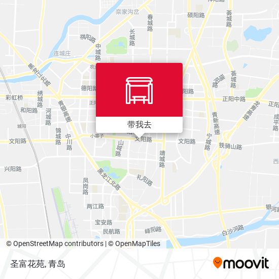 圣富花苑地图