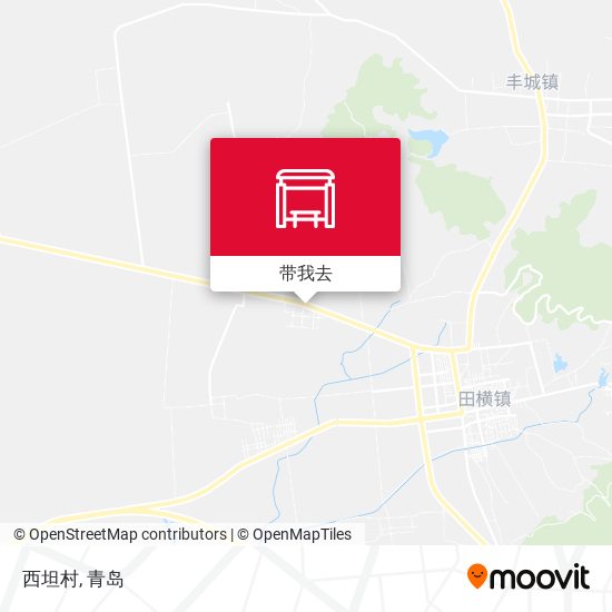 西坦村地图