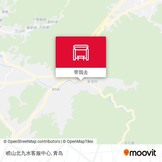 崂山北九水客服中心地图