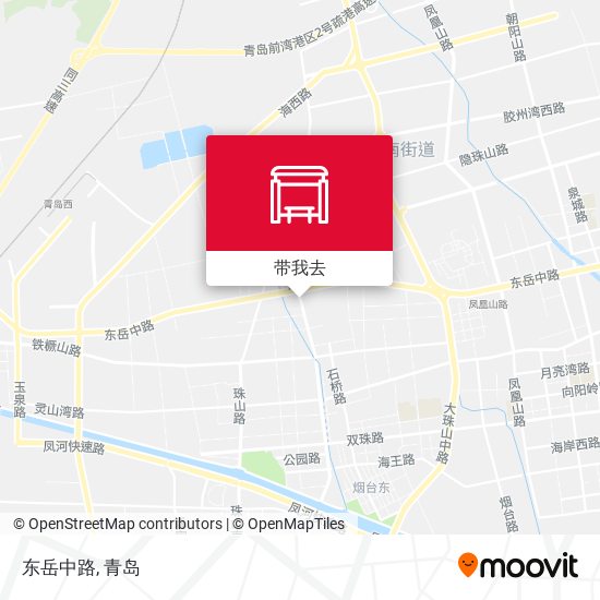 东岳中路地图