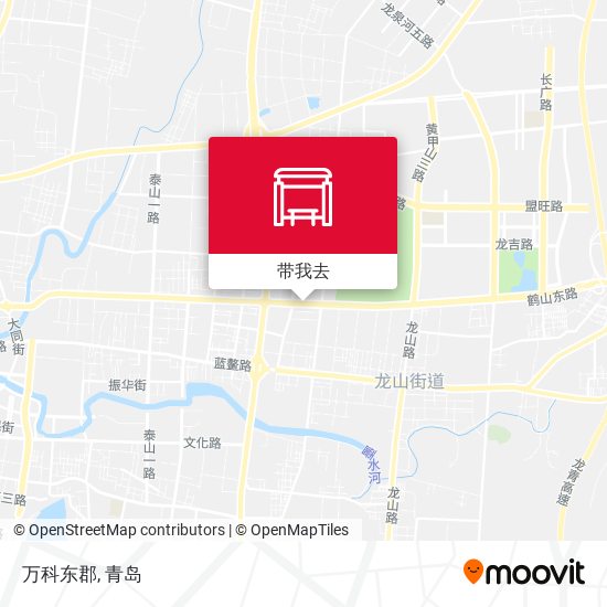 万科东郡地图
