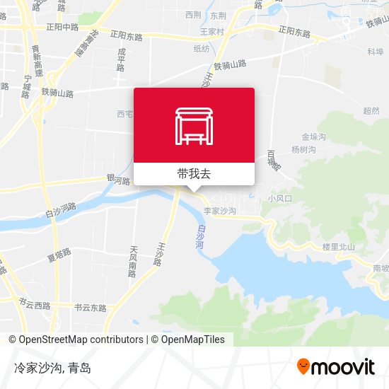 冷家沙沟地图