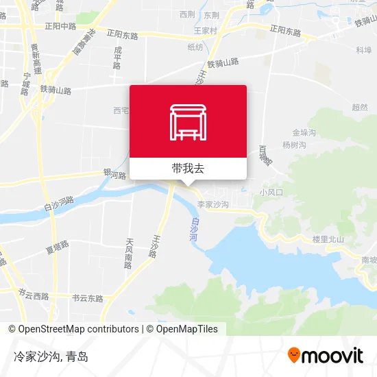 冷家沙沟地图