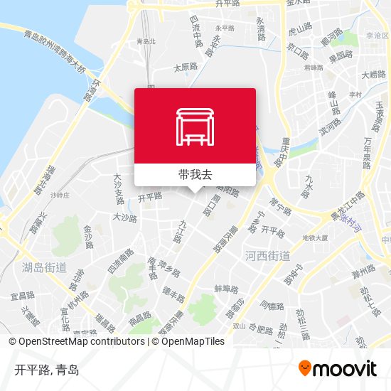 开平路地图