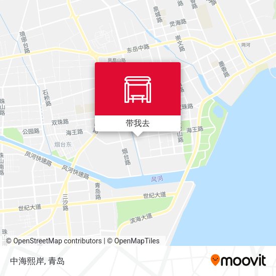 中海熙岸地图