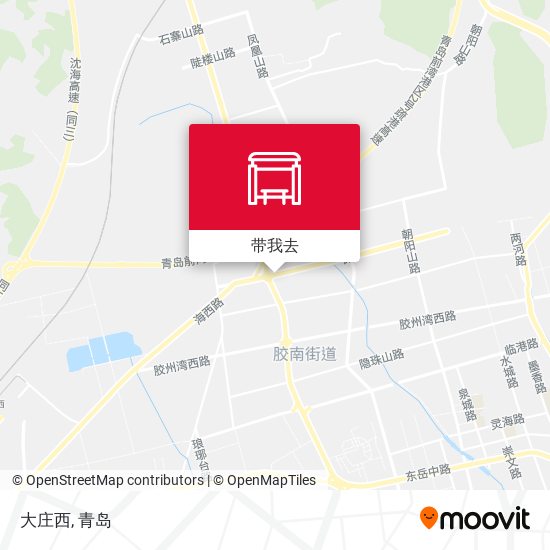 大庄西地图