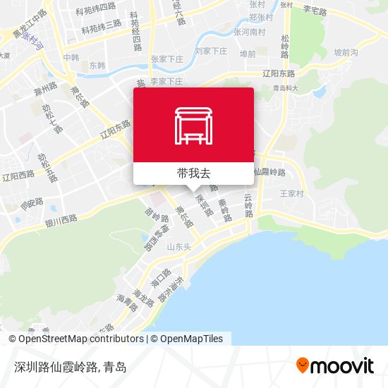 深圳路仙霞岭路地图