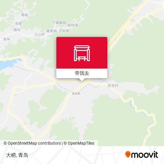 大崂地图
