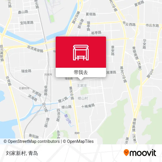 刘家新村地图