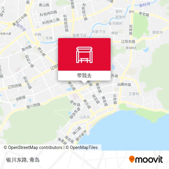 银川东路地图