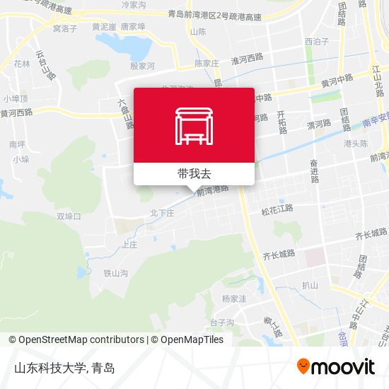 山东科技大学地图