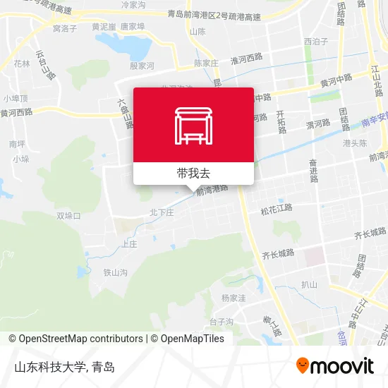 山东科技大学地图