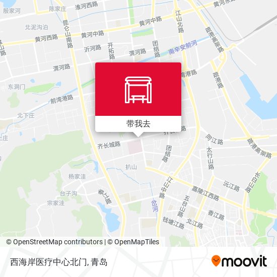 西海岸医疗中心北门地图