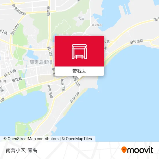 南营小区地图