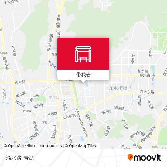 渝水路地图